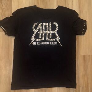 Reworked studded vintage All-American Rejects band T-Shirt small worn once